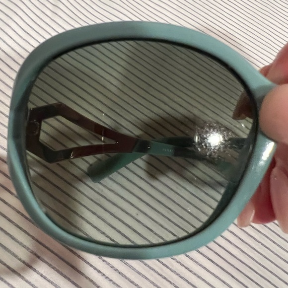 Armani Exchange Teal Sunglasses - Picture 10 of 14